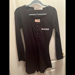 playboy missguided romper / playsuit